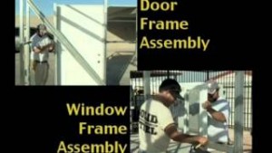 Step 12 : Door & Window Frame Outs